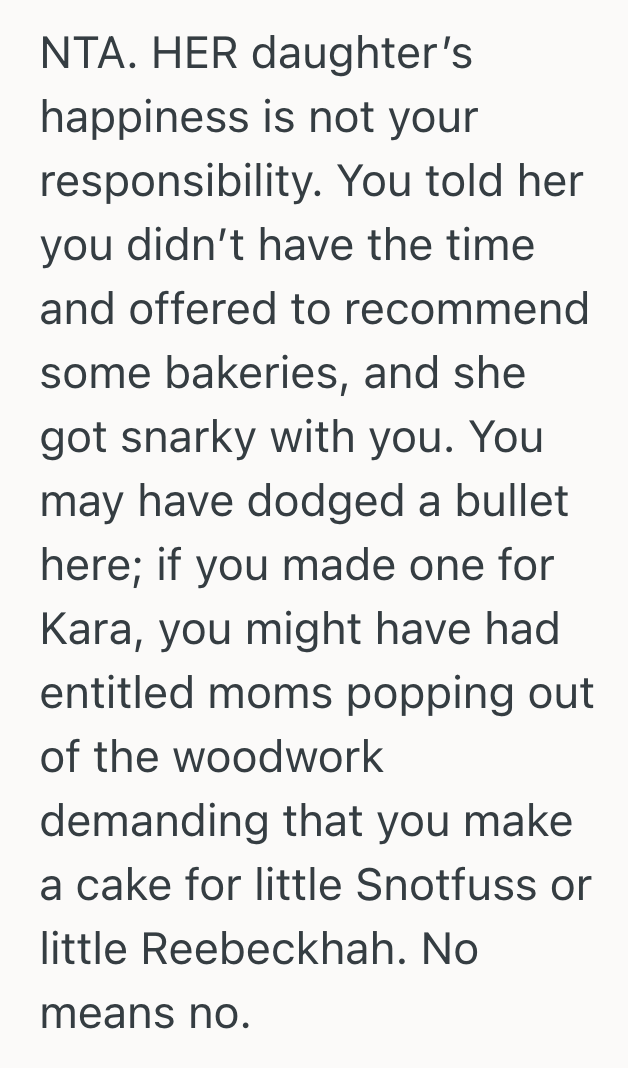 Screenshot 2025 09 24 at 3.05.57 PM Hardworking Mom Made A Stunning Cake For Her Daughter’s Birthday, So Another Parent Tried To Force Her Into Making One For A Child She Hardly Knew