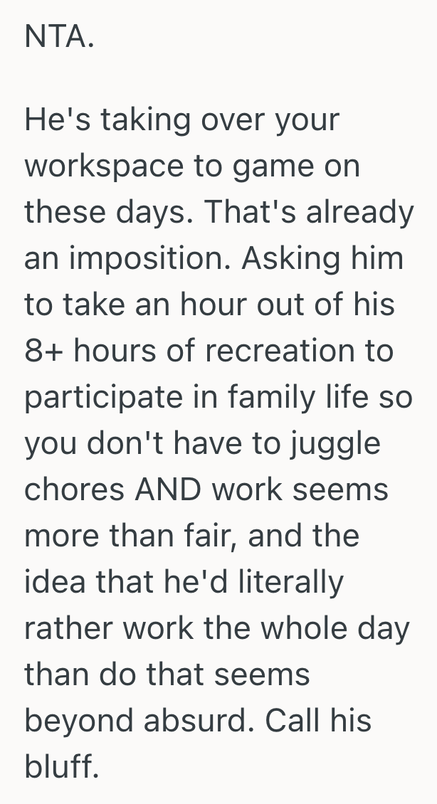 Screenshot 2025 09 24 at 4.22.01 PM Wifes Hubby Took Sick Days Just To Game All Day, And She Got Angry When He Refused To Help For Even One Hour