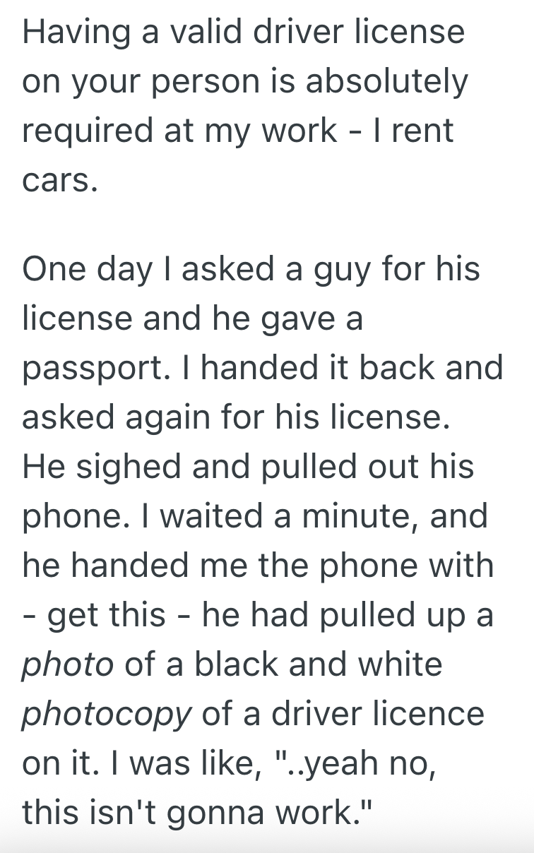 Screenshot 2025 09 25 at 2.29.04 PM Customer Refuses To Show Employee His Drivers License, So They Threaten To Call The Police