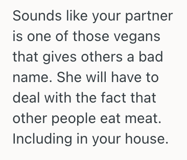 Screenshot 2025 09 25 at 3.58.46 PM Man Moved In With His Vegetarian Partner Who Demands That They Cook Fully Vegetarian Meals, So He Struggled With Food Choices For Their Family