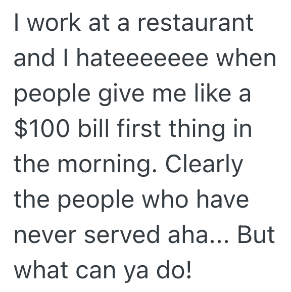 Screenshot 2025 09 25 at 9.00.38 AM Customer Needs Change For Her Purchase, But Since The Store Just Opened, There Really Isnt Any Change To Give Her