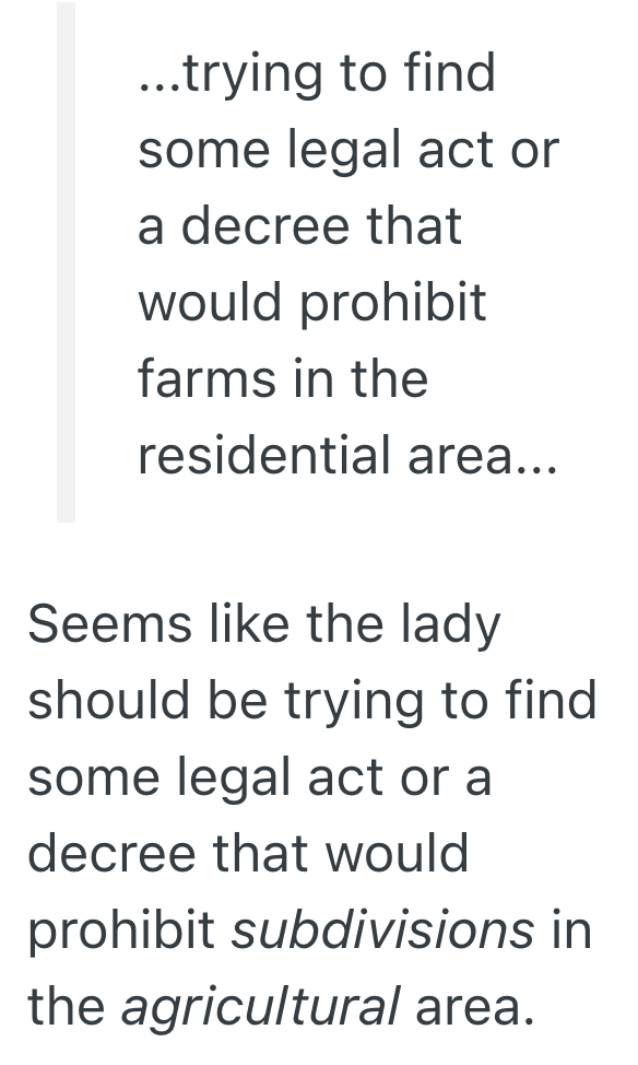 Screenshot 2025 09 26 at 3.23.25 PM Womans Land Is Zoned For Agricultural Use Even Though Its Surrounded By Residential Land, So She Plans To Use It For A Pig Farm Since County Officials Wont Change The Usage