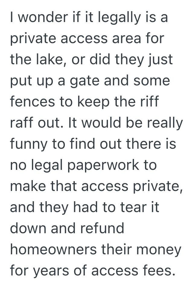Screenshot 2025 09 26 at 6.34.39 PM Beach Association Tells New Homeowners They Need To Pay A Fee In Order To Have Access To The Beach Gate, So The Family Turns In Their Key To The Gate