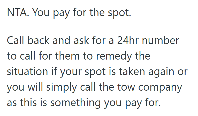 Screenshot 2025 09 27 121806 Man Arrives Home To Find That Someone Has Parked In His Assigned Parking Spot, So He Calls A Tow Truck And Leaves A Note