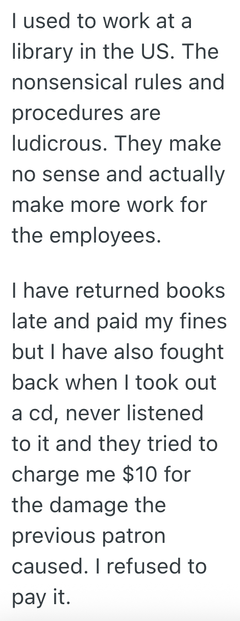 Screenshot 2025 09 27 at 2.40.00 PM Library Patron Received A Notice That He Owed A Late Fee, But Instead Of Paying It All At Once, He Made Multiple Small Payments