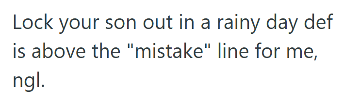 Screenshot 2025 09 28 203223 College Drop Out Moves Back Home And Takes His Time Cleaning The Leaves In The Backyard, So His Mom Locks Him Out On A Rainy Day And Wont Let Him Back In Until Hes Done