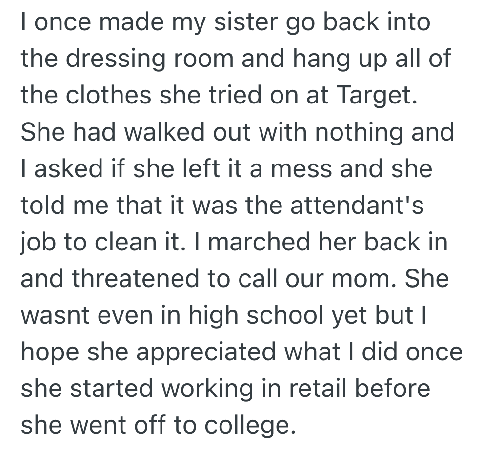 Screenshot 2025 09 28 at 10.18.20 PM Clothing Store Worker Spend Ages Cleaning A Change Room After A Messy Customer, So When She Came Back With Her Resume, She Rejected And Lectured Her