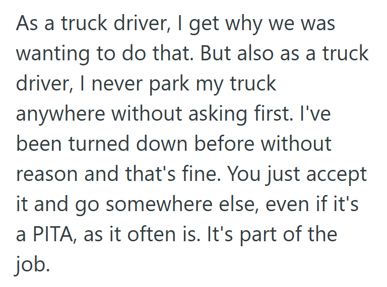Screenshot 2025 09 29 153707 Truck Driver Kept Parking On Neighbors Private Property, So The Neighbor Put Up Signs Charging For Parking