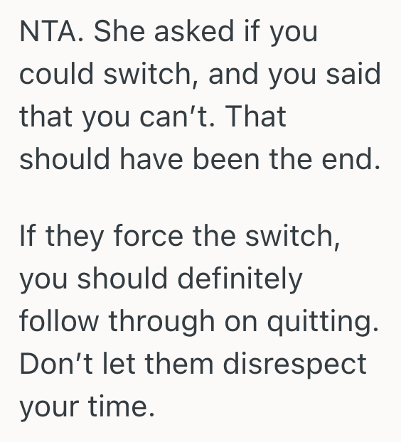 Screenshot 2025 09 29 at 12.05.52 PM Teenage Boy Has Taken Piano Lessons At The Same Time For Years, But Now Another Student Wants Him To Switch Class Times With Her