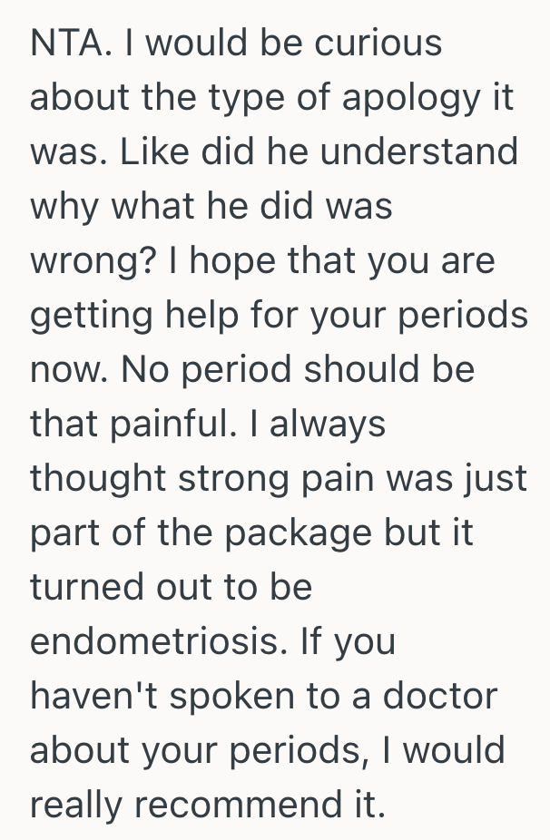 Screenshot 2025 09 29 at 2.18.19 PM Teenage Girl Has Horrible Pain When She Gets Her Period, But Her Dad Doesnt Believe Her And Accuses Her Of Overreacting