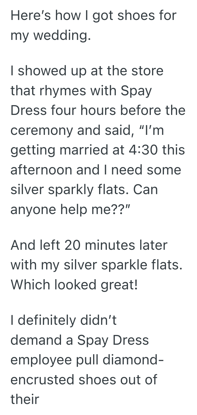 Screenshot 2025 09 29 at 4.00.06 PM Retail Worker Was Met With An Impossible Request To Mix And Match Shoes, So He Told The Customer To Take It Up With The Shoe Elves For Not Granting Their Wish