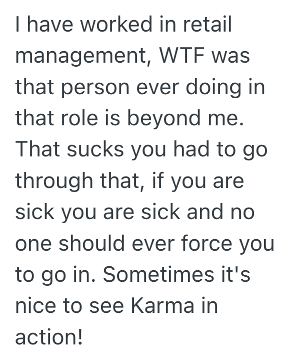 Screenshot 2025 09 29 at 6.20.45 PM Retail Worker Was Forced To Work While Sick, But A Secret Shopper Got His Horrible Boss Fired