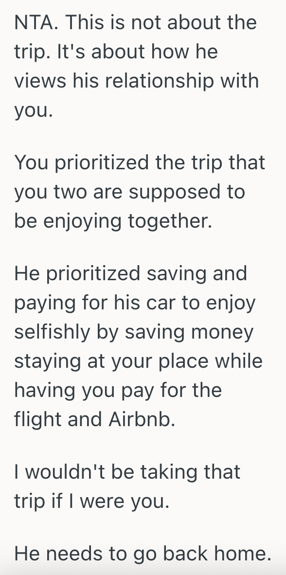 Screenshot 2025 09 29 at 6.46.22 PM Couple Plan An International Trip Together, But The Girlfriend Doesnt Think Her Boyfriend Budgeted Enough Money