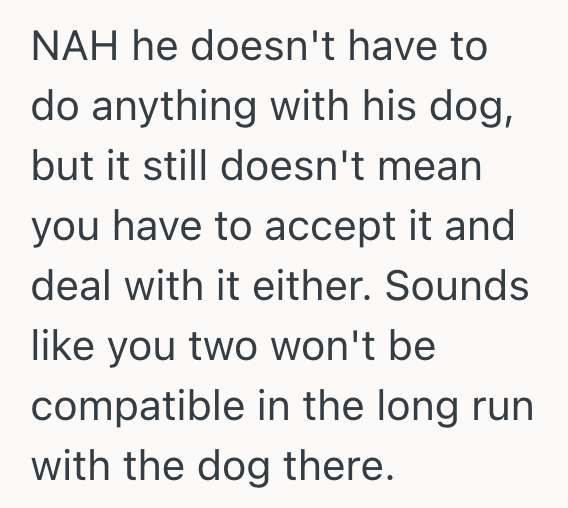 Screenshot 2025 09 29 at 7.21.31 PM Woman Doesnt Want Her Boyfriends Dog Sleeping In The Bed With Them, But Her Boyfriend Insists That His Dog Will Not Be Locked Out Of The Bedroom
