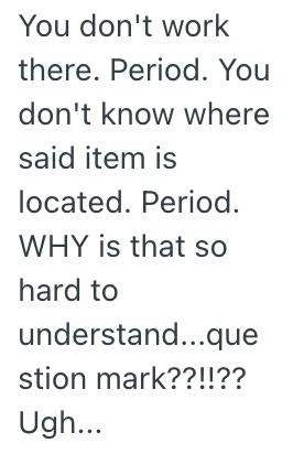 Screenshot 2025 09 29 at 7.58.30 AM Vendor Was Mistaken For Grocery Store Employee By A Shopper, But The Item They Were Looking For Was Almost Too Easy To Find