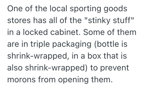 Screenshot 2025 09 29 at 8.17.35 AM Customer Was Adamant To Open A Bottle Of Coyote Scent, So The Whole Store Reeked For Hours