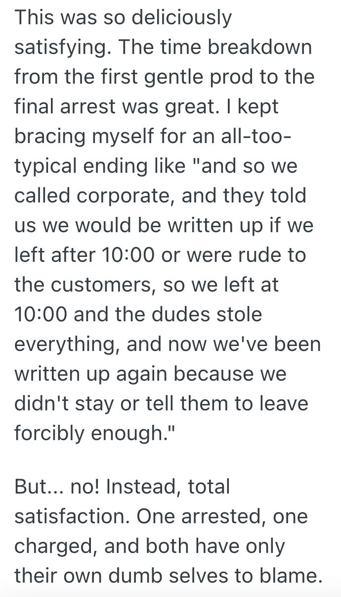 Screenshot 2025 09 30 at 2.21.03 PM Two Men Refuse To Move Their Trucks So Employee Can Finish Store Closing Duties, So The Manger Calls The Police