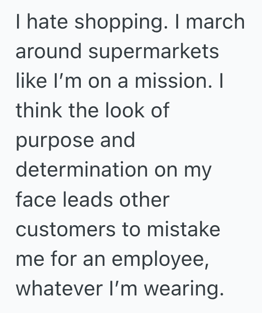Screenshot 2025 09 30 at 4.56.00 PM Retail Worker Was Shopping Casually After Work, And An Overbearing Customer Mistook Them For Staff And Created An Awkward Confrontation