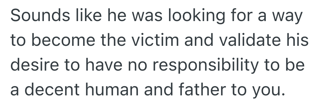 Screenshot 2025 09 30 at 9.41.26 PM Son Hasnt Talked With His Dad In 15 Years, But His Dads Explanation Feels Like Emotional Manipulation