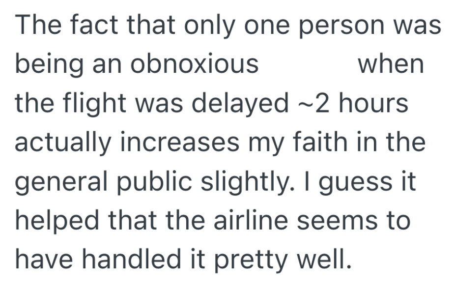 Screenshot 2025 10 13 at 2.57.16 PM Airline Pilot Explained Why The Flight Was Delayed, But Someone Yelled A Demand And Got Booted From The Flight