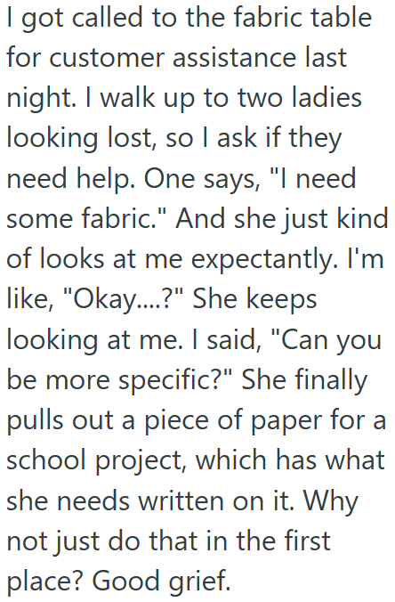 Screenshot 2 5759ba Retail Worker Asks Customer Looking For A Bag That Fits An iPad What Model She Has, But She Yells That Its Just The Normal One