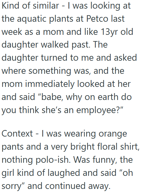 Screenshot 4 278865 Man Goes Shopping Alone At A Popular Sewing Supply Store, But When He Approaches The Thread Area, A Woman Lets Him Know She Cant Help Him