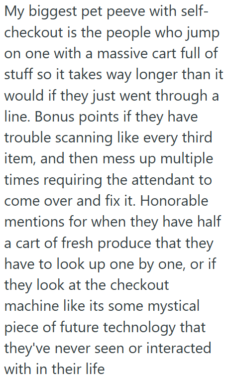 Screenshot 4 a5da8b Retail Worker Slowly Realizes A Customer Was Using Self Checkout To Ring Up Less Than Half Her Items, But Then She Rushed Out The Door With Them