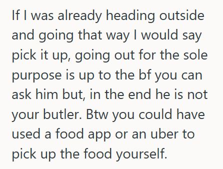 Sushi Order 3 Girlfriend With A Broken Leg Craves Sushi And Asks Her Boyfriend To Pick It Up, But He Refuses And Cooks Dinner Instead