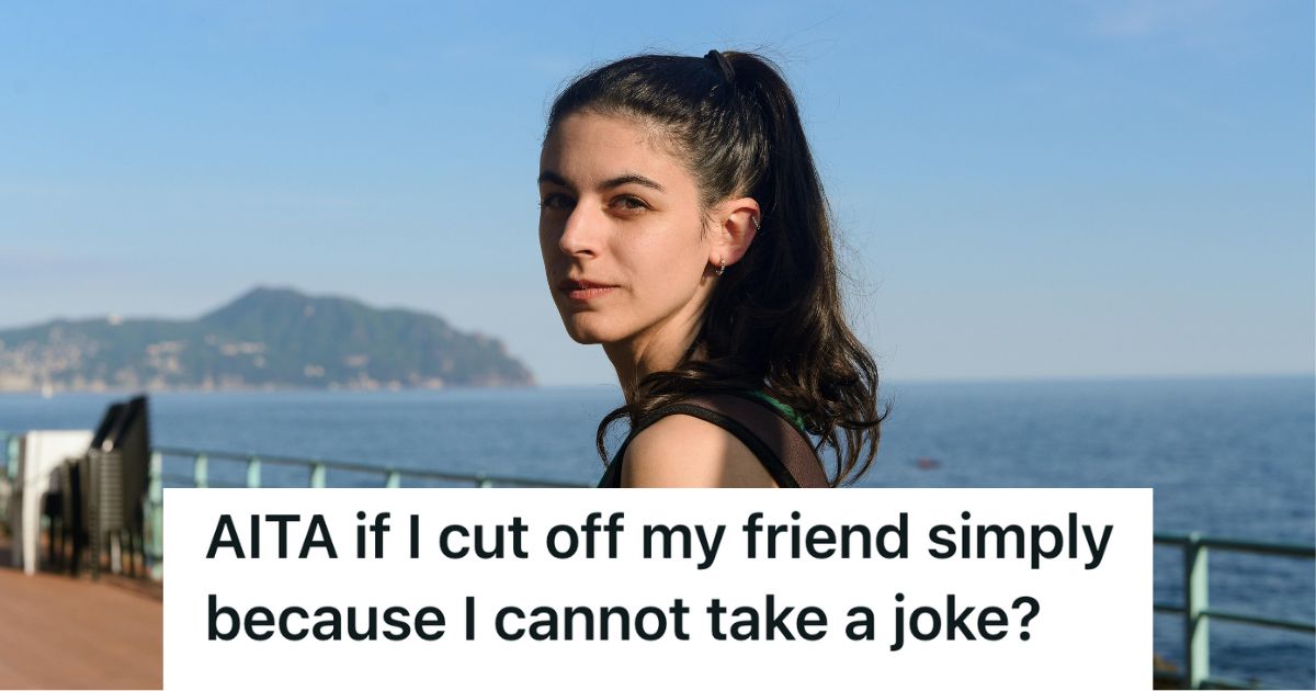 Woman on pier, looking behind herself