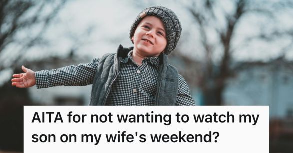 Little boy smiling outside in winter clothes