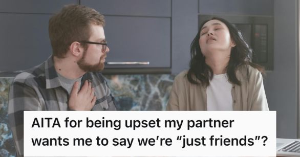 Man and woman having an argument