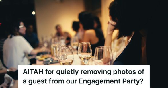 A table at a dinner party