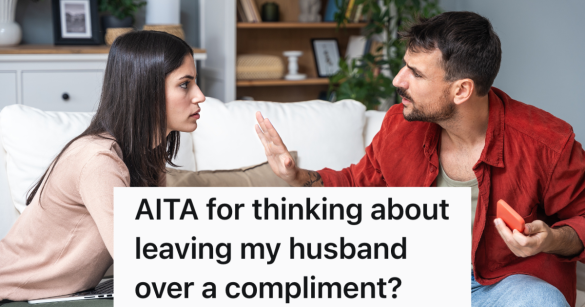 couple arguing on their couch