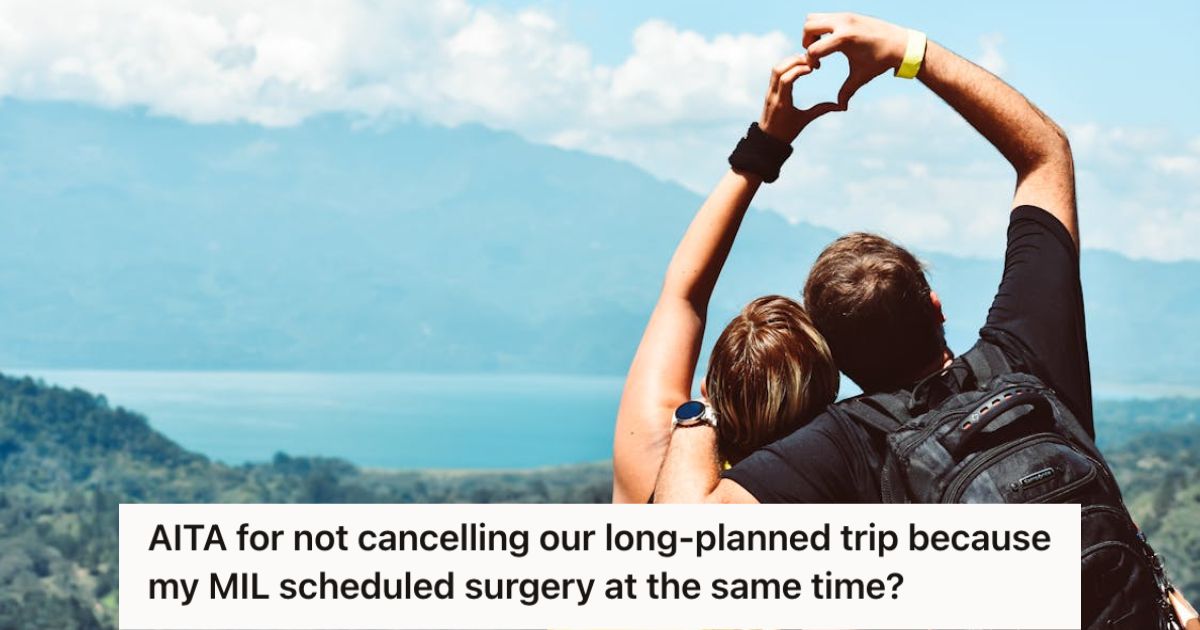 Couple enjoying their vacation