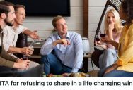 Lucky Guy Won A Huge Amount Of Money And Decided To Share It With Loved Ones, But He Excluded One Entitled Relative