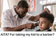 Woman Took Her Son To A Barber, But Her Mother-In-Law Didn’t Take It Very Well Because She Used To Cut His Hair