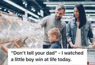 Customer Was Checking Out Of The Store When He Witnessed A Little Boy Received A Double Treat