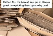 A New Recycling Guy Left Him A Note To Strictly Follow The Rules, So This Man Made His Job A Little Harder