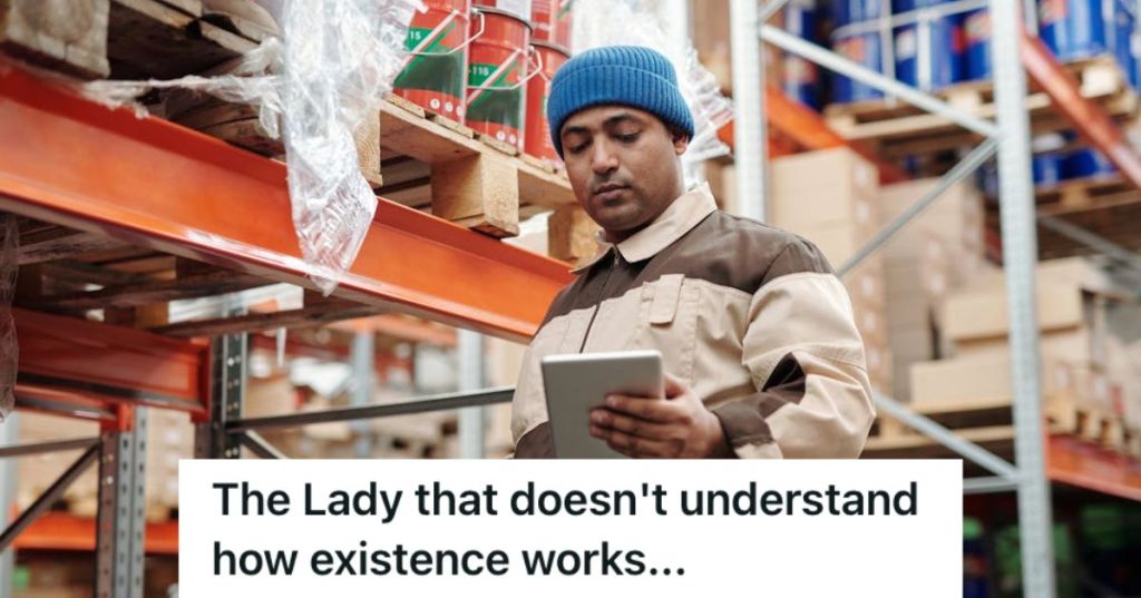 Store employee looking at a tablet