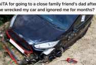 His Friend Crashed His Car, But Ghosted Him After Promising To Pay For Car Damages. So He Turned To The Friend’s Father For Justice.