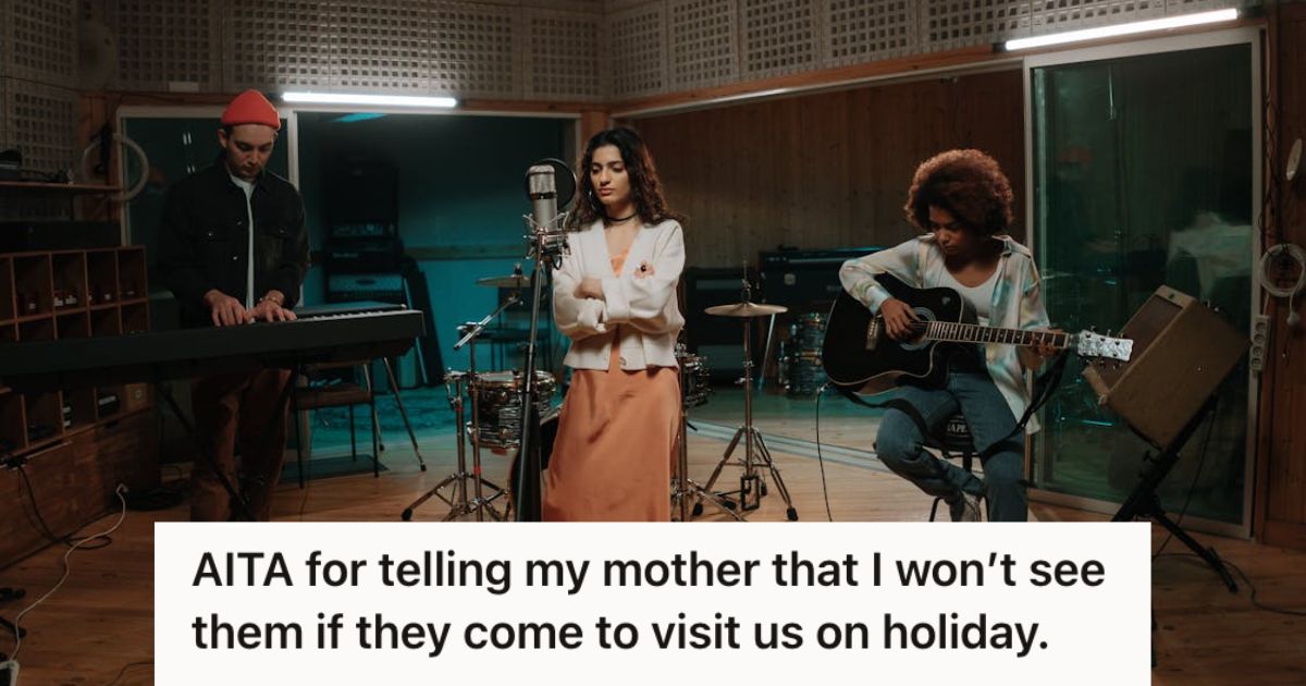 Musicians rehearsing a performance