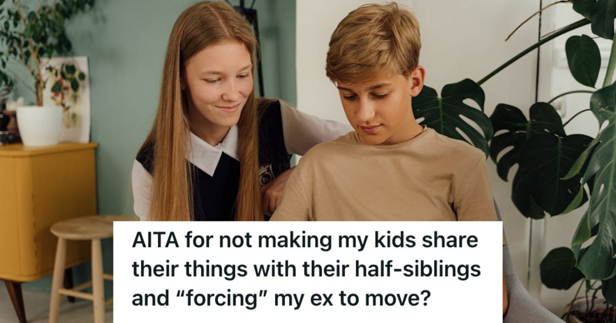 Teenage kids looking at a tablet