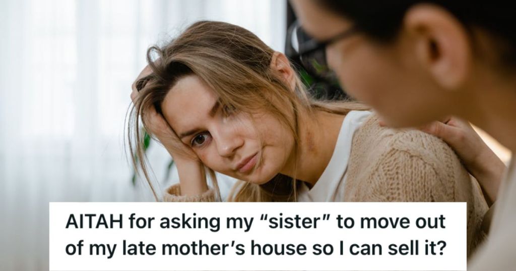 Woman talking to another woman who seems upset