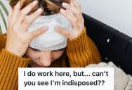 Woman Was Attacked At Work, Leaving Her Injured And In Total Shock, But Patrons Continued To Approach Her As If Nothing Happened