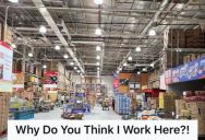 Employee Was Shopping Quietly When Another Customer Approached Him And Asked For Help, So He Asked Him, “What Makes You Think I Work Here?”