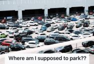 Woman Was Casually Walking Across A Parking Lot To Have Lunch, And Was Completely Confused Why A Man Assumed She Was Working There