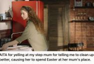 Teenage Girl Works Hard To Clean Their House, So She Finally Snapped At Her Stepmom Who Criticized Her For Her Small Messes