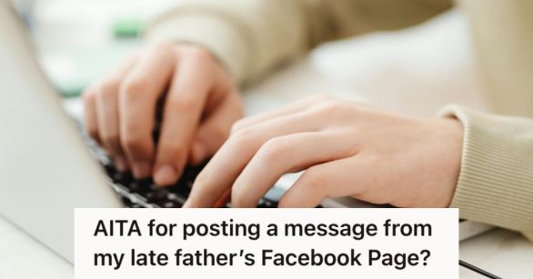 Person typing on his laptop