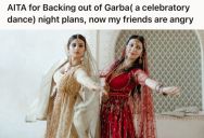 Woman Initially Agreed To Attend Garba Night But Backed Out, So Now She’s Facing Disappointment From Her Parents And Friends