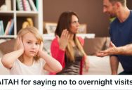 Mother Refused To Let Her Daughter Stay Overnight With Her Ex-Husband And His New Girlfriend, So He Threatened To Fight For Full Custody